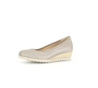 Gabor Damen Keilpumps, Frauen Absatzschuhe,Moderate Mehrweite (G),Ausgehschuhe,Abendschuhe,Court Shoes,büro,Muschel(Jute/musch),39 EU / 6 UK