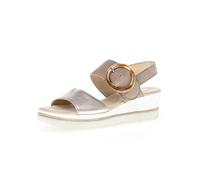 Gabor Damen Keilsandalen, Frauen Sandalen,Best Fitting,Freizeitschuhe,offene Schuhe,Strandschuhe,Keilsandaletten,Puder/Rabbit,38 EU / 5 UK