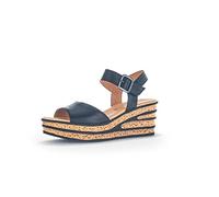 female Plateau Sandalen schwarz Gabor Fashion Keilsandalette 24.651... 42