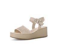 Gabor Damen Keilsandalen, Frauen Sandalen,Best Fitting,offene Schuhe,Strandschuhe,Keilsandaletten,Keilabsatz,Wedge-Heel,Desert,40.5 EU / 7 UK