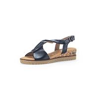 Gabor Damen Keilsandalen, Frauen Sandalen,Freizeitschuhe,offene Schuhe,Strandschuhe,Keilsandaletten,Keilabsatz,MIDN(KorkTS/Honig),40 EU / 6.5 UK