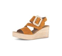 Gabor Damen Keilsandalen, Frauen Sandalen,gesundheits-Schuhe,komfortable,Kunst-Stoff,laessig,langlebig,leger,Pass-Form,weit,Valley,38.5 EU / 5.5 UK