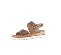 Gabor Damen Keilsandalen, Frauen Sandalen,Glitzer,Rolling-Soft,Sensitive,Basic,Derby,Silber,rosa,grau,beige,Lack,pink,Camel (Kork),38.5 EU / 5.5 UK