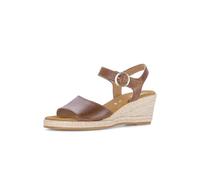 Keilsandalette GABOR "Keilsandalette", Damen, Gr. 40, braun, Schuhe (29618625-40) braun
