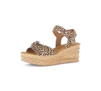 Gabor Damen Keilsandalen, Frauen Sandalen,Respira,robust,rustikal,sensitiv,stabil,trage-Komfort,Tritt-fest,vegan,weit,Rose,Natur,44 EU / 9.5 UK