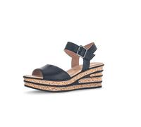 Gabor Damen Keilsandalen, Frauen Sandaletten,Best Fitting,Freizeitschuhe,offene Schuhe,Strandschuhe,Keilsandaletten,hoch,schwarz,41 EU / 7.5 UK