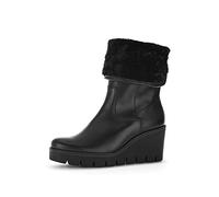 Gabor Damen Keilstiefeletten, Frauen Stiefeletten,Wechselfußbett,Best Fitting,Wedge Boots,Keilabsatz,warm,schwarz (Ra.cogn.),40.5 EU / 7 UK