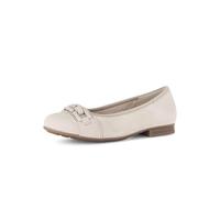 Gabor Damen Klassische Ballerinas, Frauen Ballerinas,antikrosa,silbrt,Casual,Fashion,metallic,Effekt,Easy-Walking,Navy,Oak (Uni),39 EU / 6 UK