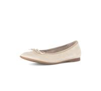Gabor Damen Klassische Ballerinas, Frauen Ballerinas,breit,Hovercraft,atmungs-aktiv,sacchetto,weich,sportlich,Weiss,schwarz,f,Oak,36 EU / 3.5 UK