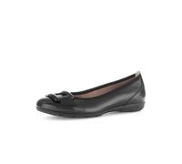 Gabor Damen Klassische Ballerinas, Frauen Ballerinas,Easy-Walking,elegant,einlege-Sohle,geschlossen,Gold,Holly-Jolly,Navy,schwarz,40 EU / 6.5 UK
