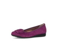 Gabor Damen Klassische Ballerinas, Frauen Ballerinas,Fashion,metallic,Effekt,Easy-Walking,elegant,einlege-Sohle,geschlossen,Orchid,39 EU / 6 UK