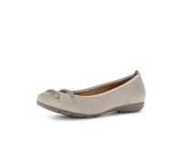 Gabor Damen Klassische Ballerinas, Frauen Ballerinas,glatt-Leder,antikrosa,silbrt,Casual,Fashion,metallic,Effekt,Navy,Puder/Mutaro,39 EU / 6 UK