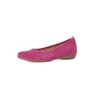 Gabor Damen Klassische Ballerinas, Frauen Ballerinas,hochwertig,schick,verspielt,Leder-Ware,chic,Trend-bewusst,praktisch,Lady,pink,38.5 EU / 5.5 UK