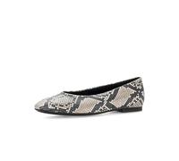 Gabor Damen Klassische Ballerinas, Frauen Ballerinas,komfortable,Kunst-Stoff,laessig,langlebig,Pass-Form,Plateau,Natur/schwarz,38.5 EU / 5.5 UK