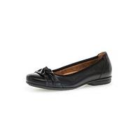 Gabor Damen Klassische Ballerinas, Frauen Flats,Leichte Mehrweite (G),Abendschuhe,Slip-ons,klassisch elegant,Ballerinen,schwarz,37.5 EU / 4.5 UK