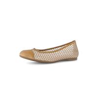 Ballerina GABOR "Eleganter Ballerina", Damen, Gr. 37,5, braun, Schuhe Ballerina (41463032-37,5) braun