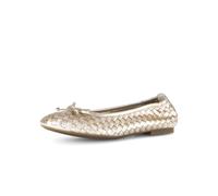 Gabor Ballerinas Glattleder 84.145 F Damen Champagner Gr. 40,5
