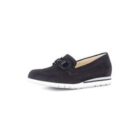 Gabor Damen Klassische Ballerinas, Frauen Ballerinas,stabil,trage-Komfort,Tritt-fest,vegan,Wasser-dicht,Rose,heiss,Dark-Blue (Uni),37.5 EU / 4.5 UK