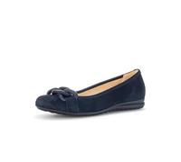 Gabor Damen Klassische Ballerinas, Frauen Flats,Abendschuhe,Slip-ons,Freizeitschuhe,sportlich,Ballerinen,Pumps,Dark-Blue (Uni),41 EU / 7.5 UK