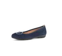 Gabor Ballerinas für Damen, blau, Größe 40 ½ EU / 7 UK