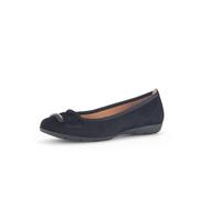 Gabor Damen Klassische Ballerinas, Frauen Flats,Ausgehschuhe,Abendschuhe,Slip-ons,klassisch elegant,Ballerinen,Pumps,flach,schwarz,41 EU / 7.5 UK