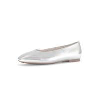Gabor Ballerinas 64.140.61 Shine Metallic Damen Silber Gr. 37 ½ EU / 4,5 UK