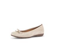 Ballerina GABOR Gr. 41, beige (creme) Damen Schuhe Ballerinas mit Hovercraft Luftkammern-Laufsohle (24294804-41)