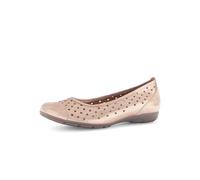Gabor Schuhe Ballerina rose gold metallic 64.169.60 für Damen, rosa, Gr. 38 EU / 5 UK
