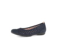 Gabor Damen Ballerinas Soft Nubuk – klassisch elegant – Nightblue – Gr. 40 EU / 6.5 UK