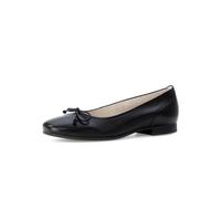 Gabor Damen Klassische Ballerinas, Frauen Flats,Best Fitting,Abendschuhe,Slip-ons,klassisch elegant,Schleife,Ballerinen,schwarz,42 EU / 8 UK