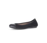 Gabor Damen Klassische Ballerinas, Frauen Flats,Best Fitting,Halbschuhe,Sommerschuhe,Slipper,Ballerina-Schuhe,Ballet-Flats,schwarz,40.5 EU / 7 UK