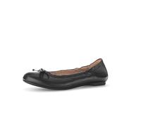 Gabor Damen Klassische Ballerinas, Frauen Flats,Best Fitting,Sommerschuhe,Ballerina-Schuhe,Ballett-Schuhe,flach,schwarz (Kork),37.5 EU / 4.5 UK