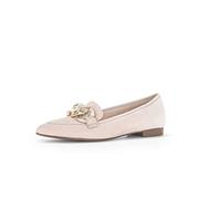 Gabor Damen Klassische Ballerinas, Frauen Flats,Halbschuhe,Sommerschuhe,Slipper,Ausgehschuhe,Abendschuhe,flach,Rouge(beige-Kombi),40 EU / 6.5 UK