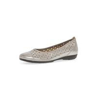 Gabor Damen Klassische Ballerinas, Frauen Flats,Halbschuhe,Sommerschuhe,Slipper,Ballerina-Schuhe,Ballett-Schuhe,Mutaro (Mocca),40 EU / 6.5 UK
