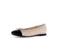 Gabor Damen Klassische Ballerinas, Frauen Flats,klassisch elegant,Ballerinen,Pumps,Halbschuhe,Sommerschuhe,flach,New Rose/schwarz,43 EU / 9 UK