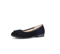 Gabor Damen Klassische Ballerinas, Frauen Flats,Wechselfußbett,Moderate Mehrweite (G),ballet-flats,Ausgehschuhe,schwarz,40.5 EU / 7 UK