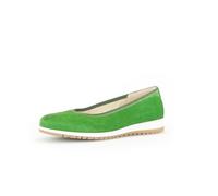 Gabor Damen Klassische Ballerinas, Frauen Flats,Moderate Mehrweite (G),Slip-ons,Freizeitschuhe,sportlich,Ballerinen,Pumps,Verde,37 EU / 4 UK