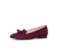 Gabor Damen Klassische Ballerinas, Frauen Flats,Slipper,Ausgehschuhe,Abendschuhe,Slip-ons,Ballerina-Schuhe,Ballett-Schuhe,Bordeaux,38.5 EU / 5.5 UK