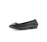 Gabor Damen Klassische Ballerinas, Frauen Flats,Slipper,Ballerina-Schuhe,Ballett-Schuhe,Ballet-Flats,Ausgehschuhe,schwarz,37.5 EU / 4.5 UK