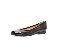 Gabor Damen Klassische Ballerinas, Frauen Flats,Slipper,Ballerina-Schuhe,Ballett-Schuhe,Ballet-Flats,Ausgehschuhe,schwarz,37.5 EU / 4.5 UK