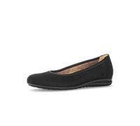 Gabor Damen Klassische Ballerinas, Frauen Flats,sportlich,Ballerinen,Halbschuhe,Sommerschuhe,Slipper,Ballerina-Schuhe,schwarz,39 EU / 6 UK