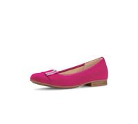 Gabor Damen Klassische Ballerinas, Frauen Flats,Wechselfußbett,Moderate Mehrweite (G),Ballerina-Schuhe,Ballet-Flats,flach,pink,38 EU / 5 UK