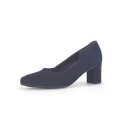 Gabor Damen Klassische Pumps, Frauen Absatzschuhe,Moderate Mehrweite (G),hochhackige Schuhe,stoeckelschuhe,Abendschuhe,Dark-Blue,40 EU / 6.5 UK
