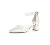 Gabor Damen Klassische Pumps, Frauen Absatzschuhe,stöckelschuhe,Businessschuhe,büro,Office,elegant,high Heels,Heels,Off-White,38 EU / 5 UK