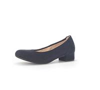 Pumps GABOR "ATHEN" Gr. 37, blau (dunkelblau) Damen Schuhe in Komfortweite G (=weit) (40121436-37)