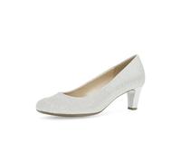 Gabor Damen Klassische Pumps, Frauen Pumps,Silber (60),42.5 EU / 8.5 UK