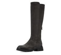Gabor Stiefel 71.859.19 – elegante dunkel-graue Damenstiefel mit Reißverschluss – Gr. 38,5
