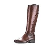 Gabor Damen Klassische Stiefel, Frauen Stiefel,lederstiefel,langschaftstiefel,reißverschluss,Boots,Winterstiefel,Sattel (Effekt),38 EU / 5 UK