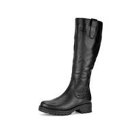 Gabor Damen Klassische Stiefel, Frauen Stiefel,Leichte Mehrweite (G),Lammfell,uebergangsstiefel,uebergangsschuhe,Boots,schwarz,38 EU / 5 UK