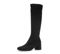 Stiefel GABOR "Milano", Damen, Gr. 38,5, XS-Schaft, schwarz, Textil, Veloursleder, Schuhe, Blockabsatz, Langschaftstiefel, Schafthöhe 42 cm (57182954-38,5) schwarz